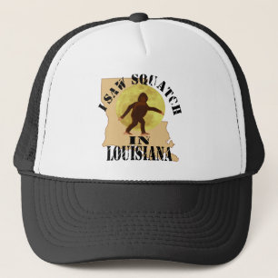 Aufklärer Louisianas Sasquatch Bigfoot - ich sah Truckerkappe