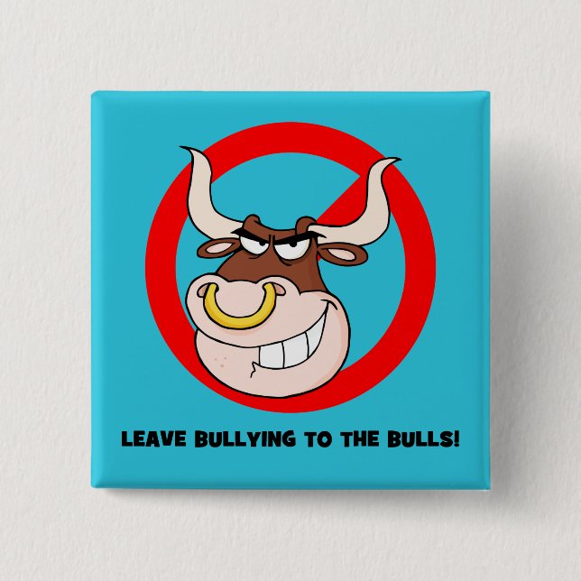 Aufklärung der Bullen: Verlass der Bullen Button (Vorderseite)