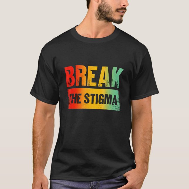 Aufklärung über die psychische Gesundheit von Stig T-Shirt (Vorderseite)