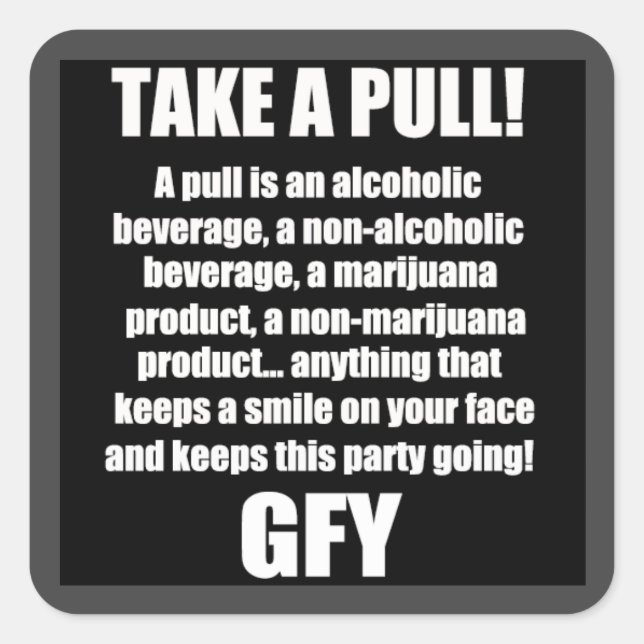 Aufkleber (Vorderseite)