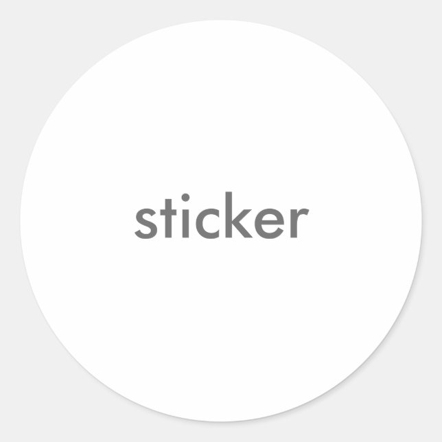 Aufkleber (Vorderseite)