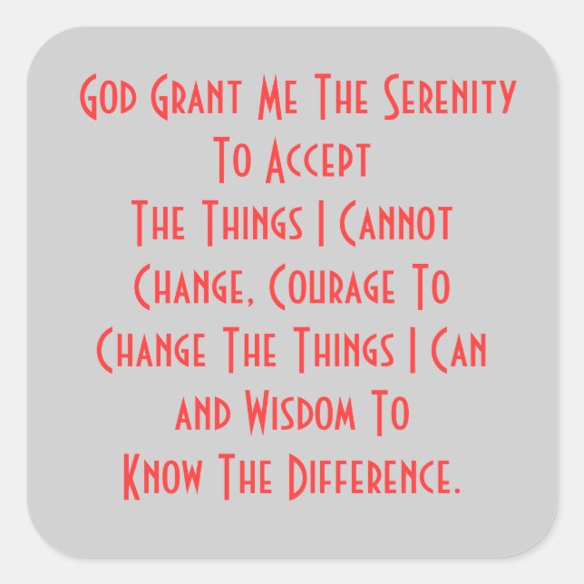 Aufkleber (Vorderseite)