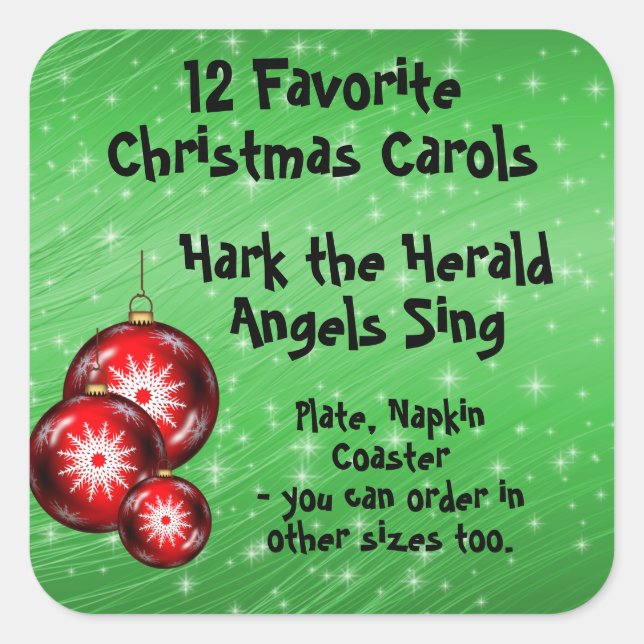 Aufkleber 12 Favoritenkarolen - 7 (Vorderseite)