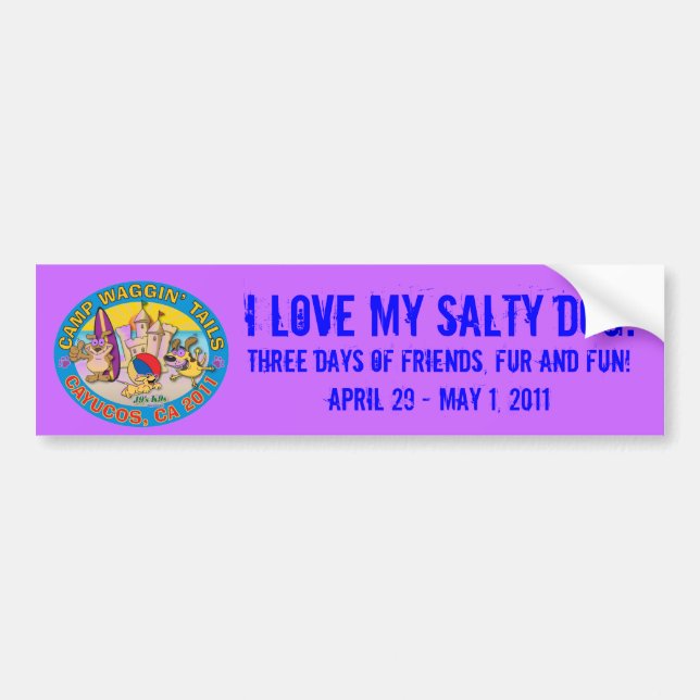 Aufkleber 2011 CWT Cayucos Autoaufkleber (Vorne)