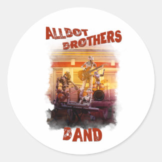 Aufkleber Allbot Brothers Band/Bobs Saucer Repair