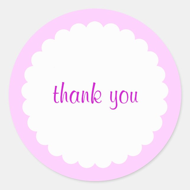 Aufkleber an der Kante (Vorderseite)