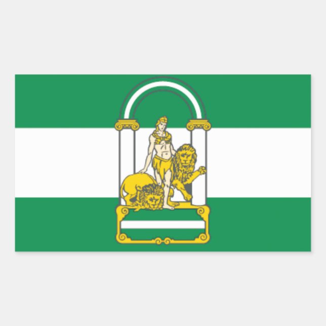 Aufkleber Andalusien (Vorderseite)