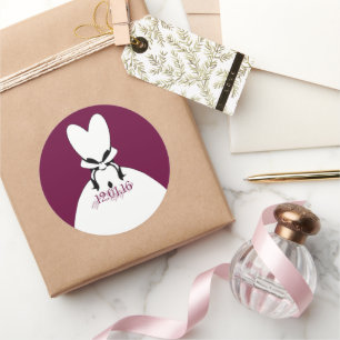 Aufkleber ändern die Farbe, um sie mit Ihrem Ereig