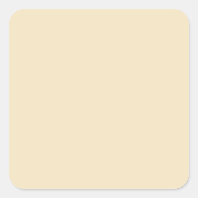 Aufkleber auf dem Cremeplatz (Vorderseite)