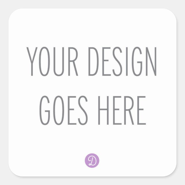 Aufkleber auf dem Platz (1,5" oder 3") (Vorderseite)