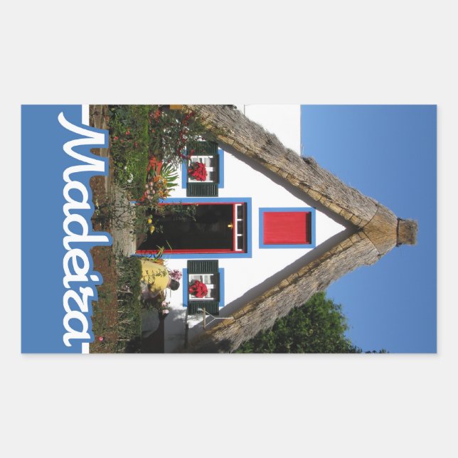 Aufkleber auf Madeira (Vorderseite)