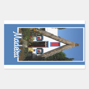 Aufkleber auf Madeira