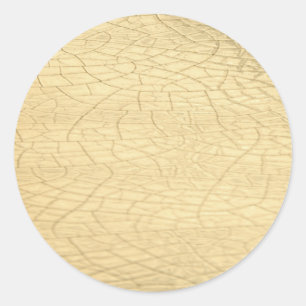 Aufkleber aus Mattgold