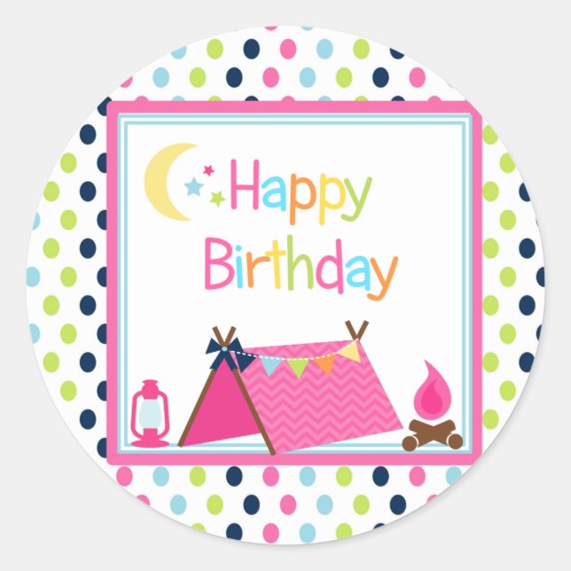 Aufkleber aus Party (Vorderseite)