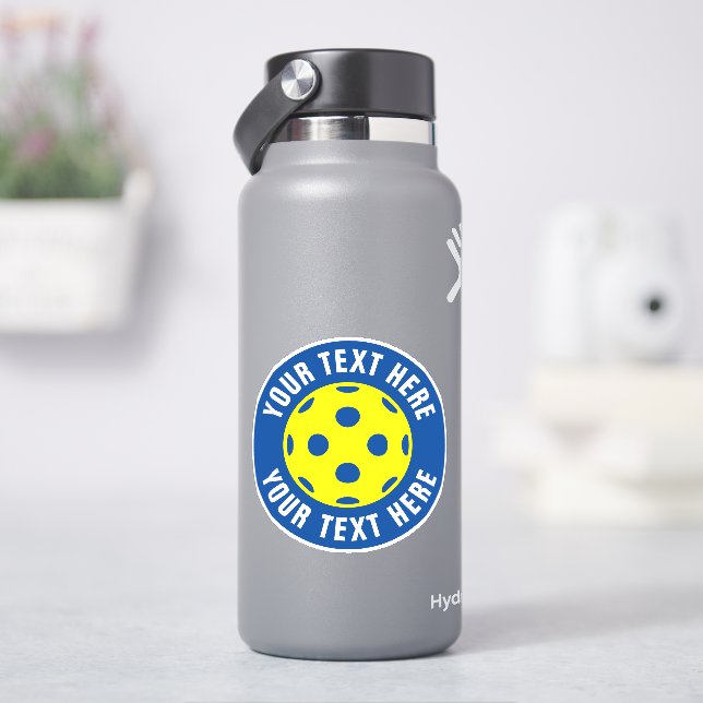 Aufkleber aus Vinylleder mit benutzerdefiniertem T (HydroFlask)