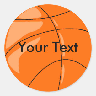 Aufkleber - Basketball