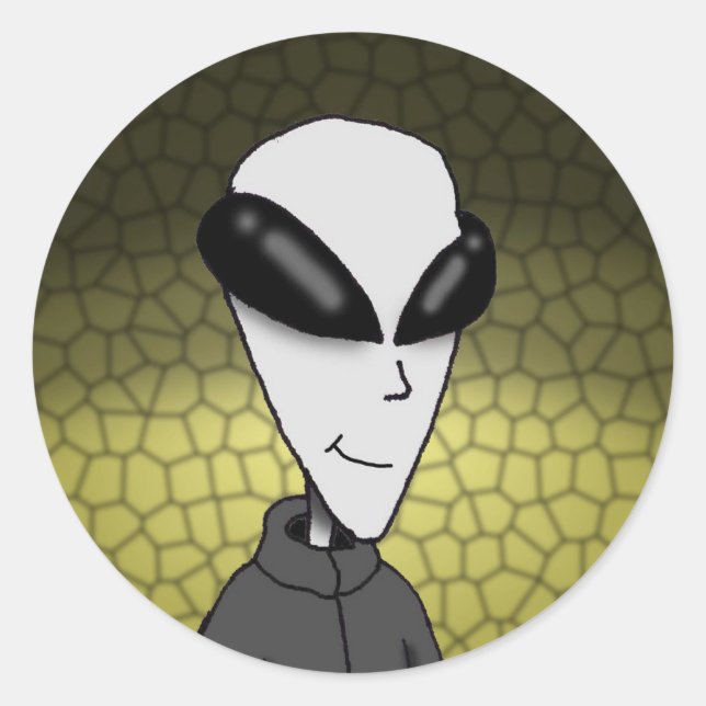 Aufkleber - Bereich 51 Verfolgen Sie den Techniker (Vorderseite)