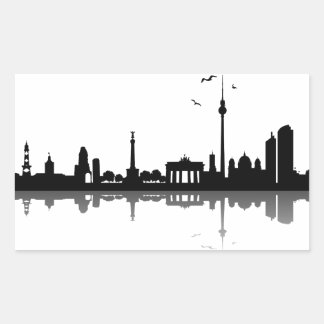 Aufkleber Berlin Skyline