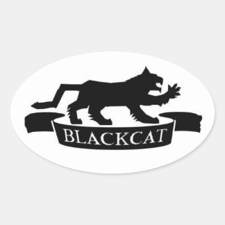 Aufkleber "Blackcat"