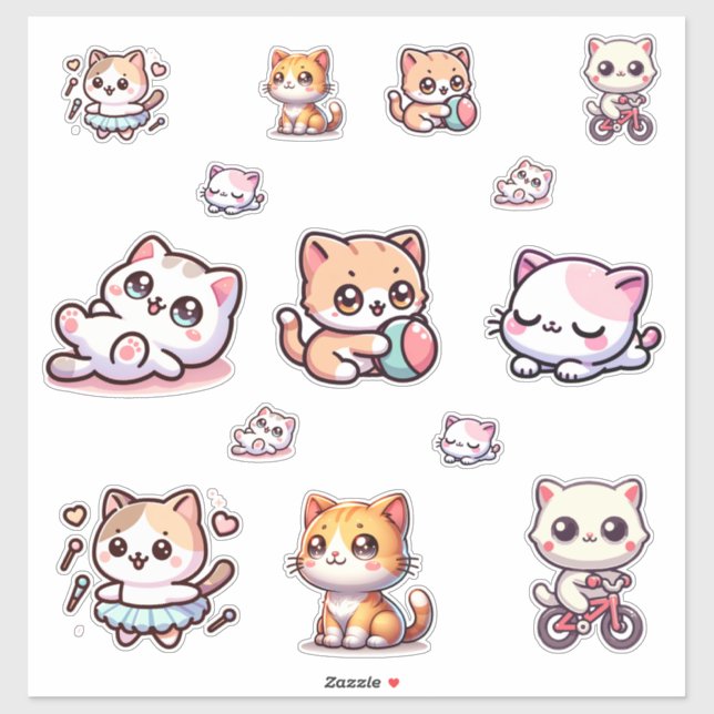 Aufkleber Blatt Spielzeug und Dreamy Snoozes (Blatt)