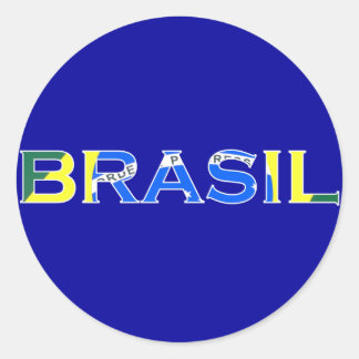 Aufkleber "Brasil"