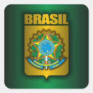 Aufkleber "Brasil Steel"