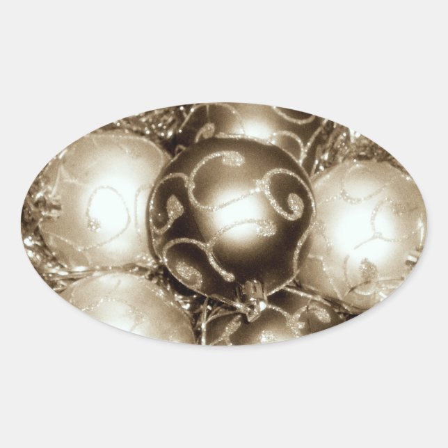 Aufkleber "Bronze Sparkle" (Vorderseite)