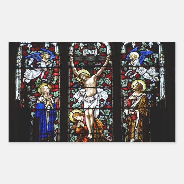 Aufkleber (Buntglas) (Vorderseite)