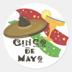 Aufkleber Cinco Des Mayo