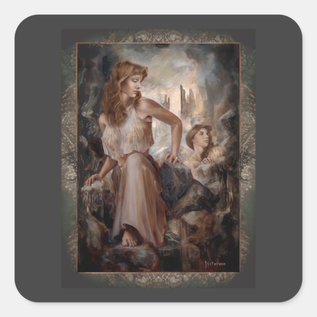 Aufkleber "Climb the Mountain" (Vorderseite)