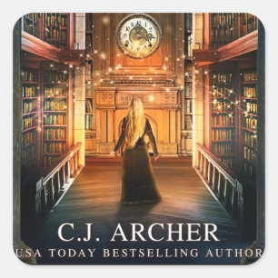 Aufkleber der Bibliothek