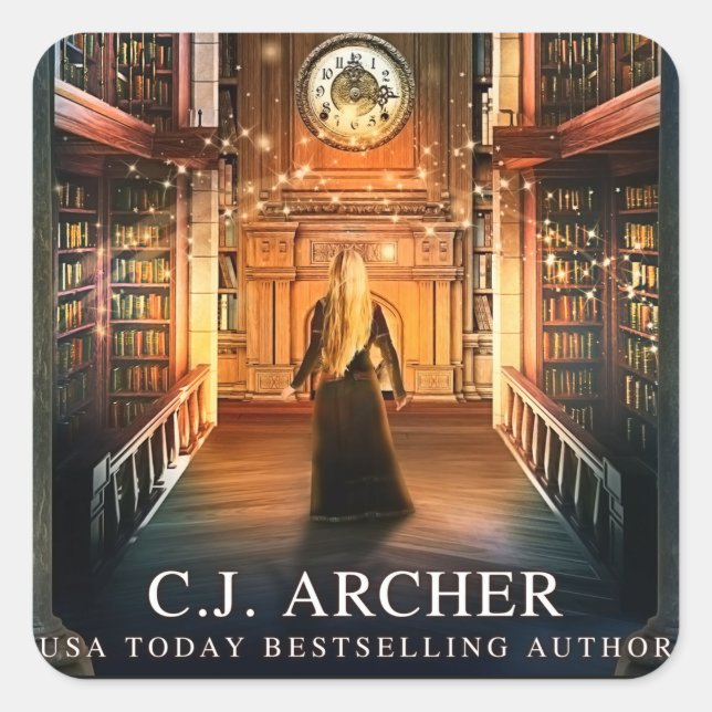 Aufkleber der Bibliothek (Vorderseite)