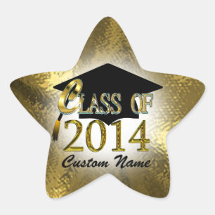 Aufkleber der Gold Star-Klasse 2014