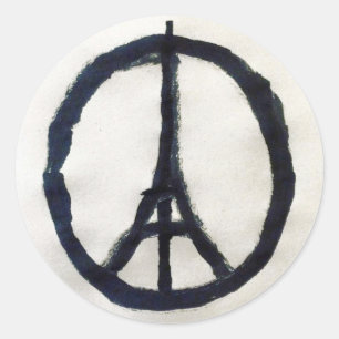 Aufkleber der Unterstützung Frankreich