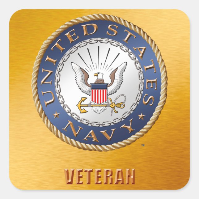 Aufkleber der US-Marine (Vorderseite)