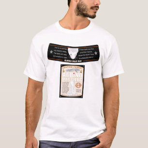 Aufkleber des Albino-hellen Bieres T-Shirt