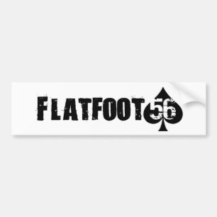 Aufkleber des Flatfoot 56 Autoaufkleber