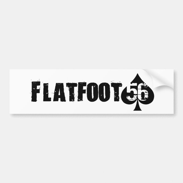 Aufkleber des Flatfoot 56 Autoaufkleber (Vorne)