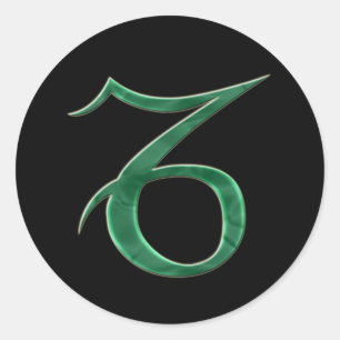 Aufkleber des Steinbock-#3