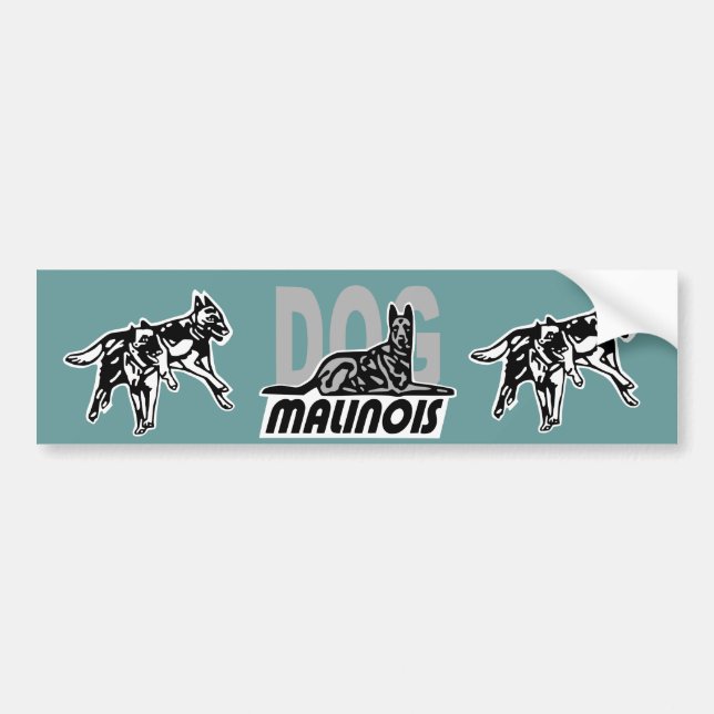 Aufkleber dog aus Mecheln Autoaufkleber (Vorne)