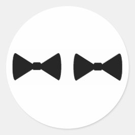 Aufkleber "Double Bow Krawatte"