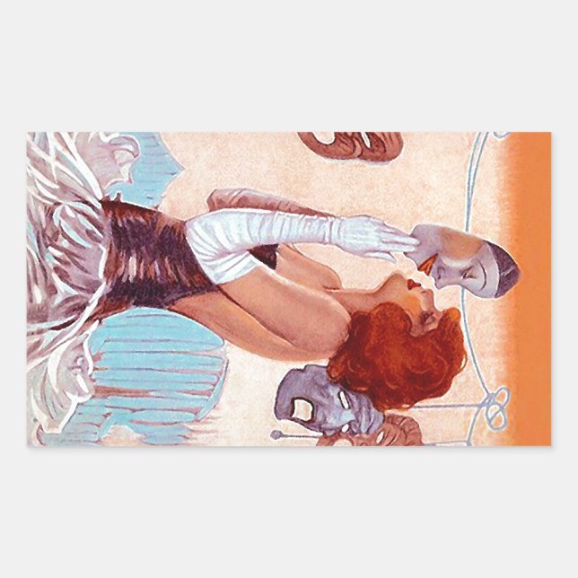 Aufkleber Drama Aufstieg Bühne Star Theater Schaus (Vorderseite)