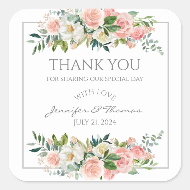 Aufkleber Ein magischer Rose Garten (Vorderseite)