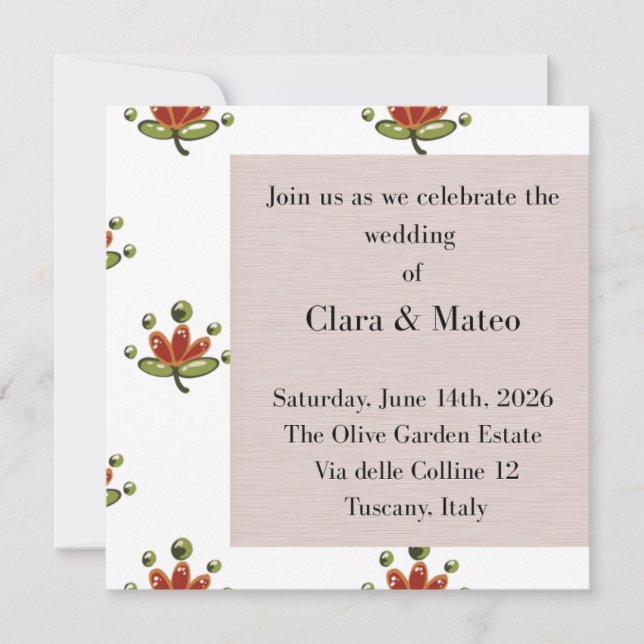 Aufkleber Einladung (Vorderseite)