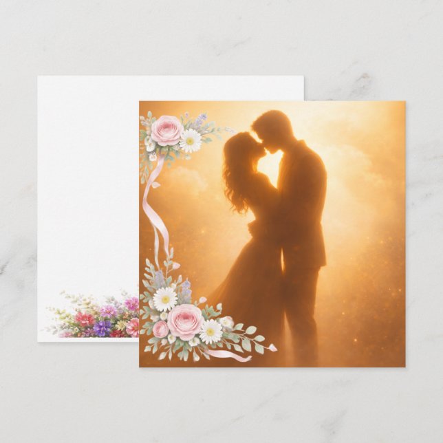 Aufkleber Einladung (Vorne/Hinten)