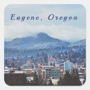 Aufkleber "Eugene, Oregon"