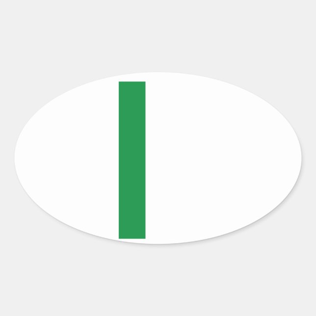 Aufkleber Flag Italien il Tricolore (Vorderseite)