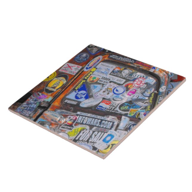 Aufkleber Fliese (Seite)