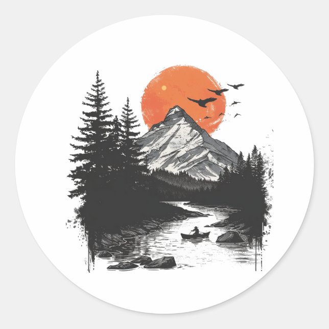 Aufkleber :- Friedliche Gestaltungsart (Vorderseite)