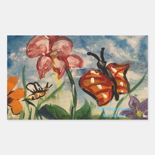 Aufkleber Frühjahr Original ARTWORT (Vorderseite)